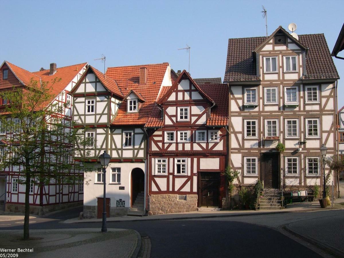Ferienwohnung Historischer Marktplatz Spangenberg Exterior foto